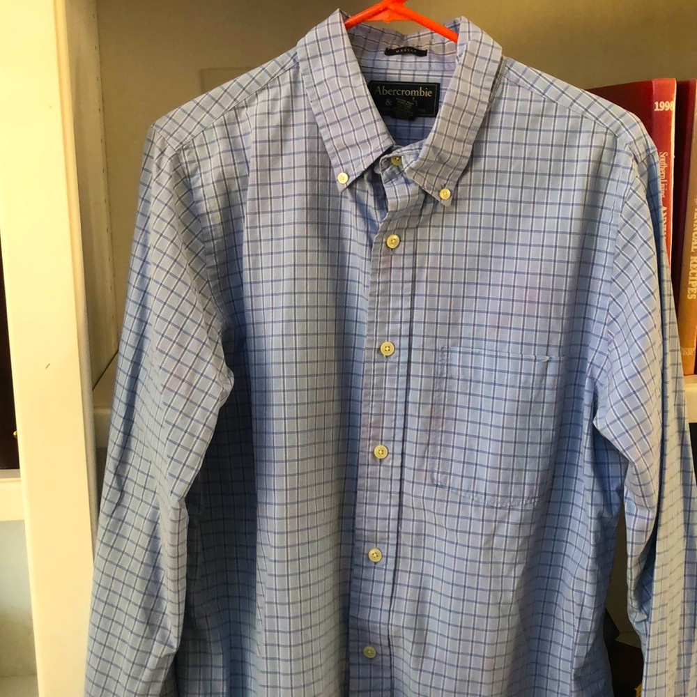 Abercrombie & Fitch Blue Button Down